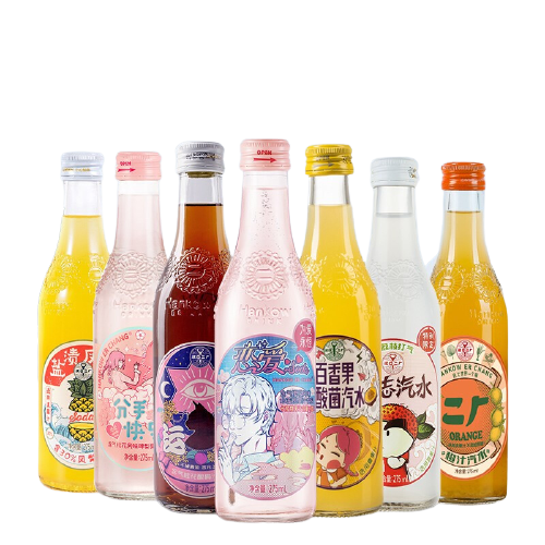 汉口二厂 汽水 7口味 275ml*7瓶