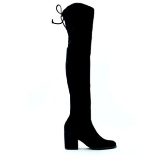STUART WEITZMAN 斯图尔特·韦茨曼 TIELAND系列 女士高筒靴 黑色 36