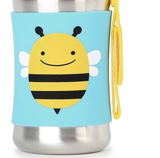 SKIP HOP 斯凯雷普 动物园系列 儿童吸管杯 350ml 蜜蜂