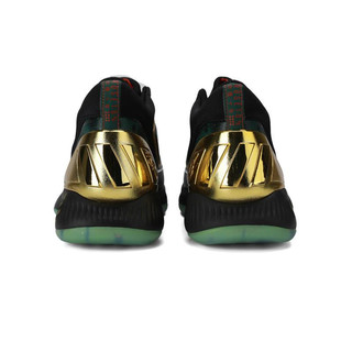 adidas 阿迪达斯 D Rose 10 男子篮球鞋 FW3656 绿金 40.5