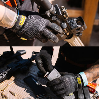 MECHANIX WEAR 超级技师 Original基础款 战术防护手套 6008 战术黑 S 可触屏