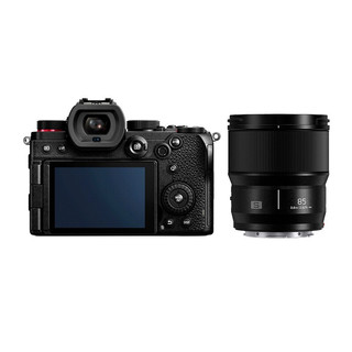 Panasonic 松下 LUMIX S5 全画幅 微单相机 黑色 85mm F1.8 定焦镜头 单头套机