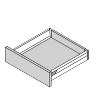 blum 百隆 TANDEMBOX系列 滑轨骑马抽屉 低帮350mm