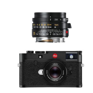 Leica 徕卡 M10 全画幅 微单相机 黑色 35mm F2.0 ASPH 定焦镜头 黑色 单头套机