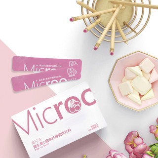 Microo 美可洛 维生素C膳食纤维 固体饮料 30g