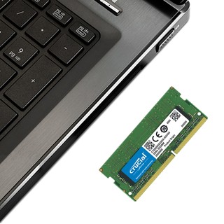 Crucial 英睿达 DDR4 2400MHz 笔记本内存 普条 绿色 16GB