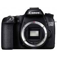 Canon 佳能 EOS 70D APS-C画幅 数码单反相机 黑色 单机身