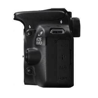 Canon 佳能 EOS 100D APS-C画幅 数码单反相机 黑色 单机身