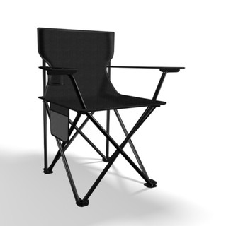 V-CAMP 威野营 VF2037 折叠扶手椅 黑色