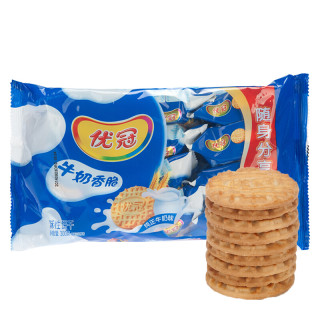 优冠香脆饼干纯正牛奶味