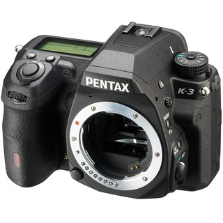 PENTAX 宾得 K-3 APS-C画幅 数码单反相机 黑色 单机身