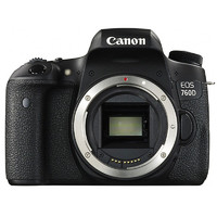 Canon 佳能 EOS 760D APS-C画幅 数码单反相机 黑色 单机身