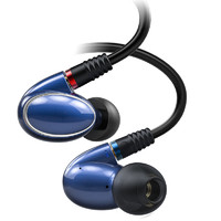 FiiO 飞傲 FH1 入耳式挂耳式圈铁有线耳机 蓝色 3.5mm