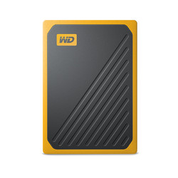 Western Digital 西部数据 WD)500GB USB3.0移动硬盘 固态（PSSD)My Passport Go琥珀色(坚固耐用 小巧便携)WDBMCG5000AYT