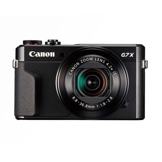 Canon 佳能 G7 X2 1英寸数码相机 (8.8-36.8mm、F1.8-2.8) 黑色