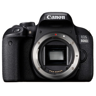 Canon 佳能 EOS 800D APS-C画幅 数码单反相机 黑色 单机身