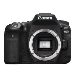 Canon 佳能  EOS 90D APS-C画幅 数码单反相机 黑色 单机身