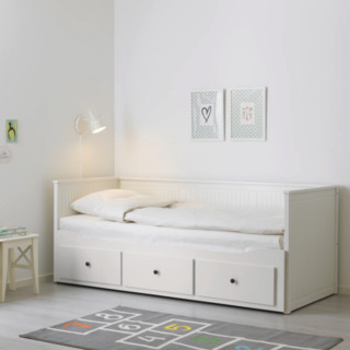 IKEA 宜家 HEMNES 汉尼斯 坐卧两用沙发床 白色