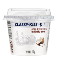 CLASSY·KISS 卡士 鲜酪乳 椰果果粒 风味发酵乳 原味