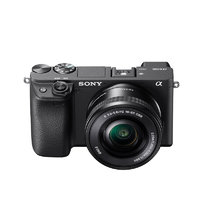 SONY 索尼 ILCE-6400L APS-C画幅 微单相机 黑色 E PZ 16-50mm F3.5 OSS 变焦镜头 单头套机