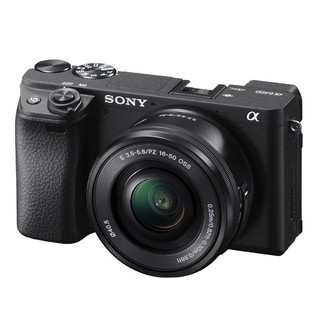 SONY 索尼 ILCE-6400L APS-C画幅 微单相机 黑色 E PZ 16-50mm F3.5 OSS 变焦镜头 单头套机