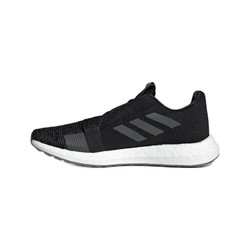 adidas 阿迪达斯 SENSEBOOST GO M 男子跑鞋 EG0960 黑白淡灰 44.5