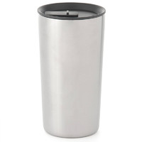 MUJI 无印良品 D8S4062 不锈钢厚平底杯 450ml