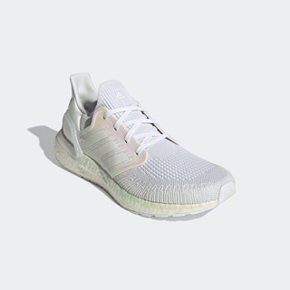 adidas 阿迪达斯 Ultraboost 20 中性跑鞋 FW8721 白/珍珠白 36