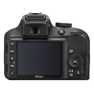 Nikon 尼康 D3300 APS-C画幅 数码单反相机 黑色 18-105mm F3.5G ED VR 单镜头套机