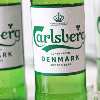 Carlsberg 嘉士伯 醇滑嘉士伯啤酒 330ml*6瓶