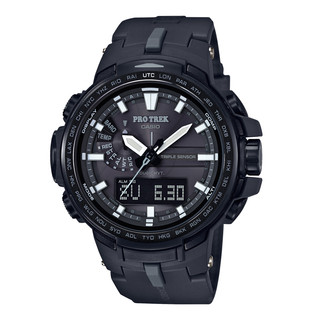 CASIO 卡西欧 PRO TREK系列 51.6毫米太阳能腕表 PRW-6100Y-1B