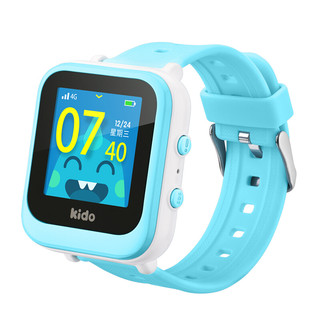 360儿童 K2S 智能手表 35.5mm 蓝色硅胶表带（GPS）