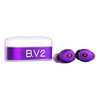 The Fragrant Zither 锦瑟香也 B.V2 入耳式真无线动圈蓝牙耳机 神秘紫