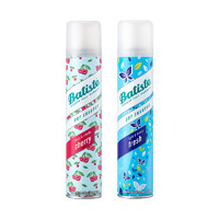 batiste 碧缇丝 免洗头发喷雾套装 (清爽飘逸200ml+果香樱桃200ml)