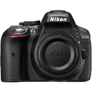 Nikon 尼康 D5300 APS-C画幅 数码单反相机 黑色 单机身