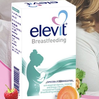 elevit 爱乐维 哺乳期黄金素 60片*2瓶