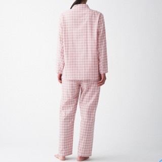MUJI 无印良品 女士睡衣套装 FDA20C0A 粉红色 L-XL