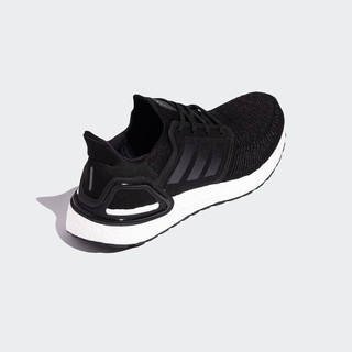 adidas 阿迪达斯 UltraBoost_20 中性跑鞋 FY3457 黑色/夜金属灰 40