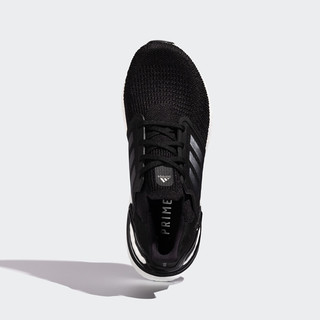 adidas 阿迪达斯 UltraBoost_20 中性跑鞋 FY3457 黑色/夜金属灰 36