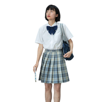 AkiraBaby 秋宝五円屋 梨花微雨 JK制服 女士格裙 42cm XS