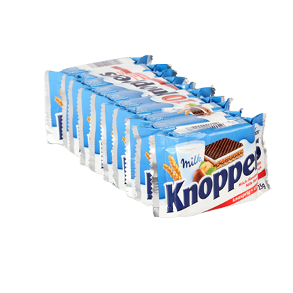 88VIP：Knoppers 优立享 牛奶榛子巧克力威化饼干