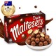有券的上：澳大利亚原装进口 麦提莎（Maltesers）麦芽脆心黑巧克力90g/盒 便携装随身装麦丽素麦提沙