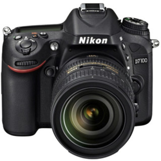 Nikon 尼康 D7100 APS-C画幅 数码单反相机 黑色 单机身