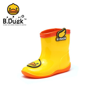 B.Duck 小黄鸭 儿童软底雨靴