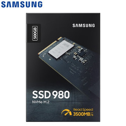 SAMSUNG 三星 980 500GB SSD固态硬盘 MZ-V8V500BW
