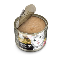 猫乐适旗舰店泰国进口宠物主食罐头幼猫成猫猫湿猫粮185g单罐