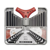 OK-TOOLS 卡夫威尔  KH2907 18件套梅花+公制内六角扳手组 