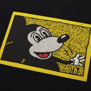 UNIQLO 优衣库 DPJMickey x Keith 男士短袖T恤 431229