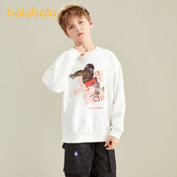 移动专享：balabala 巴拉巴拉 男童潮酷印花卫衣