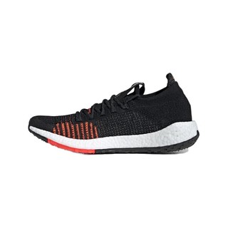 adidas 阿迪达斯 Pulse Boost HD 男子跑鞋 FU7333 黑红 41